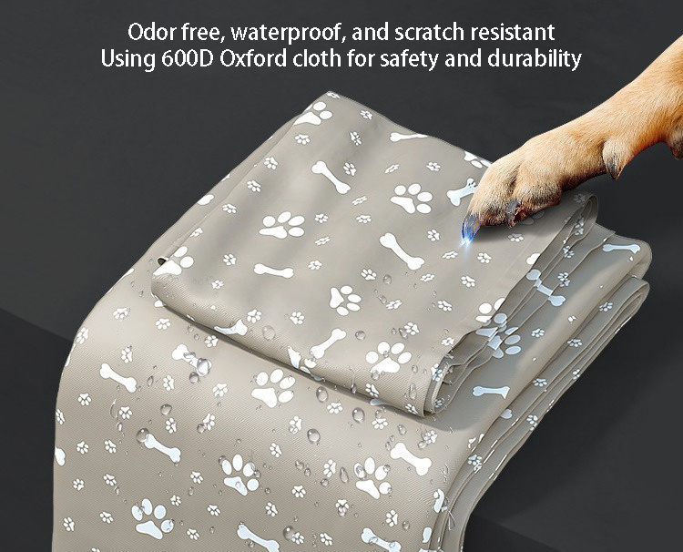 Wholesale Cat Pet Carrier Dog Car Seat Waterproof Bag Folding Travel Safe Bag Pet Car Travel Safety Carrier Booster Bag