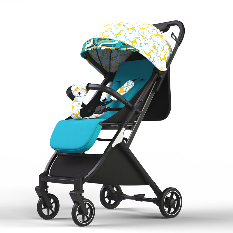 Folding Baby Stroller 3 in 1 Outdoor Traveling Baby Pram Multi-Functional Baby Stroller With Sleep Nest