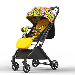 Folding Baby Stroller 3 in 1 Outdoor Traveling Baby Pram Multi-Functional Baby Stroller With Sleep Nest