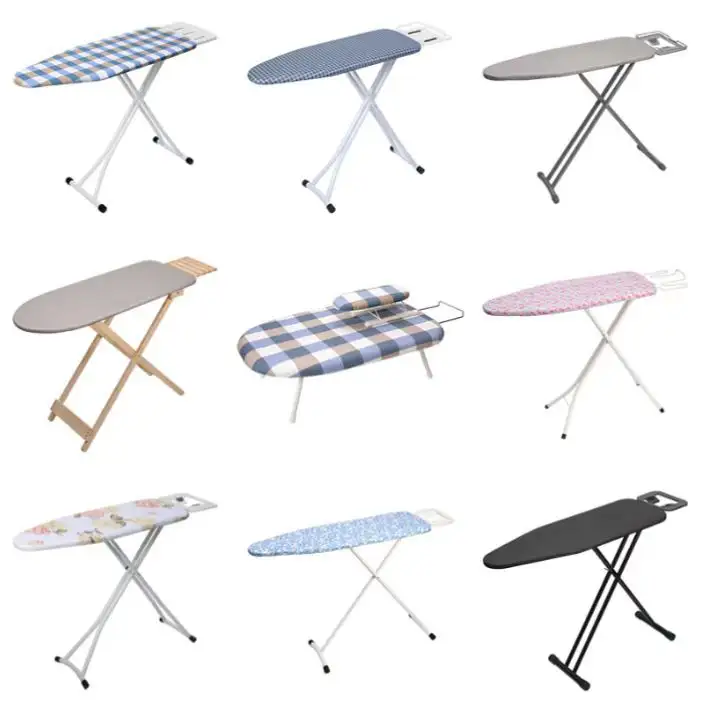 2023 New Folding Mesh Ironing Board With Retractable Iron Rest