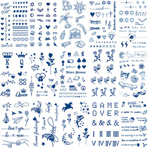 Hot Selling Temporary Tattoo Sticker Buy 3d Body Waterproof Fashion Men Arm Fake Face Body Art Adult Hand Tatoo Sticker Sheet