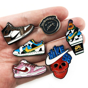 Customized Classic Sneakers Enamel Pin Sports Shoes Pins set Badge Sneaker Lovers lapel pin