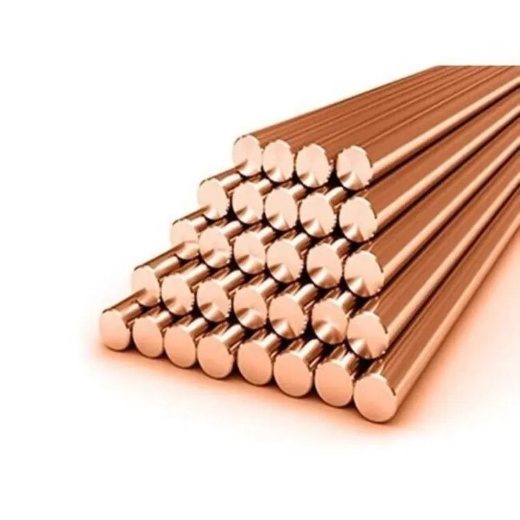 Hot sale copper bar weight C11000 C101 solid copper bar 99.9%  copper price per kg