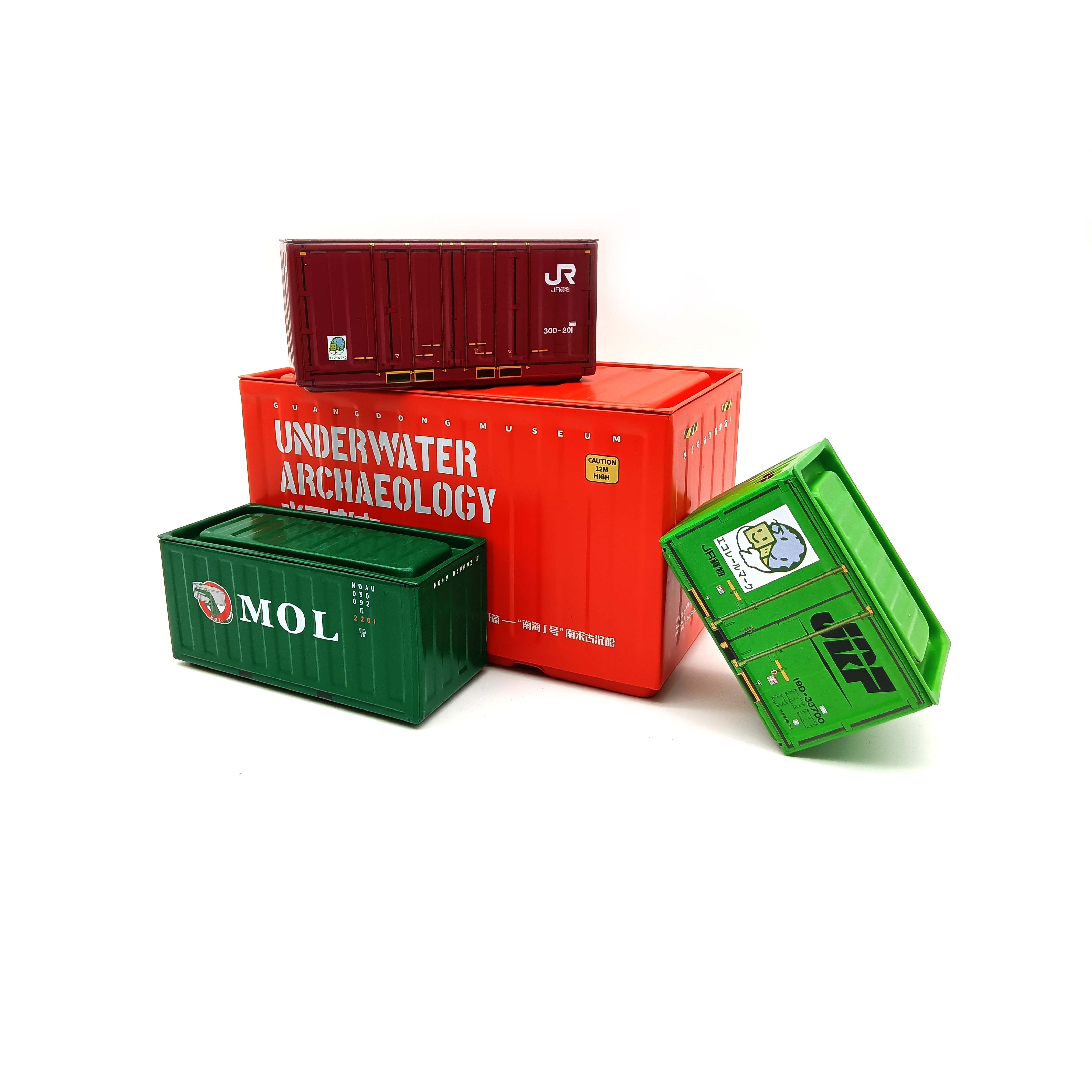 Airtight customized rectangular container shaped metal mint sugar storage tank with lid tin box