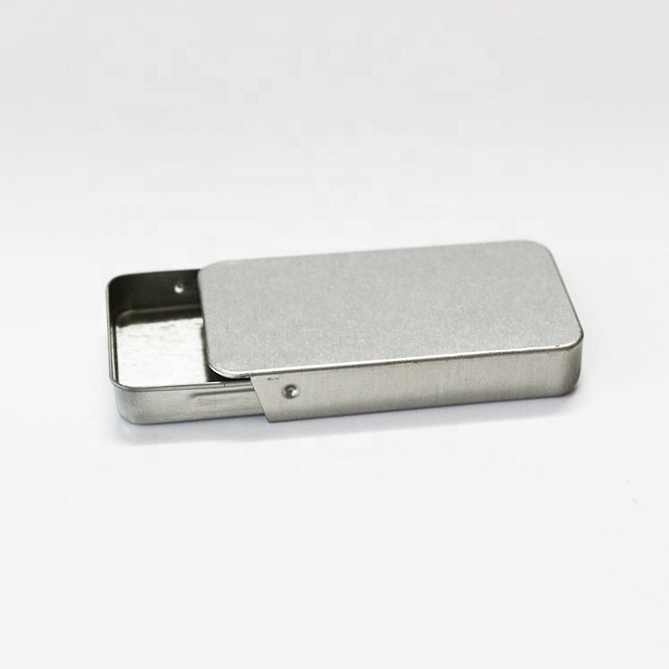 Wholesale small metal match box with slide top