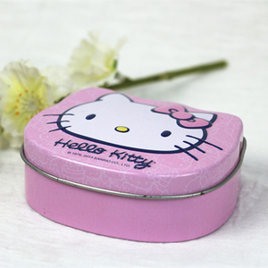 Hello kitty chocolate cookie packaging tin box