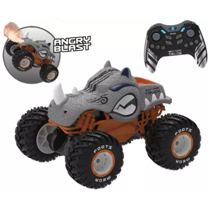 New Arrivals Big Wheel 1/14 Spray RC Truck Toys 360 Rotating Off-Road Remote Control Animal Toys Car Vehicle