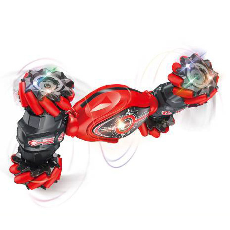 High Quality Double Side Rc Stunt Car Kids Radio Control Toys Hand Controlled Gesture Rc Car With Music And Light