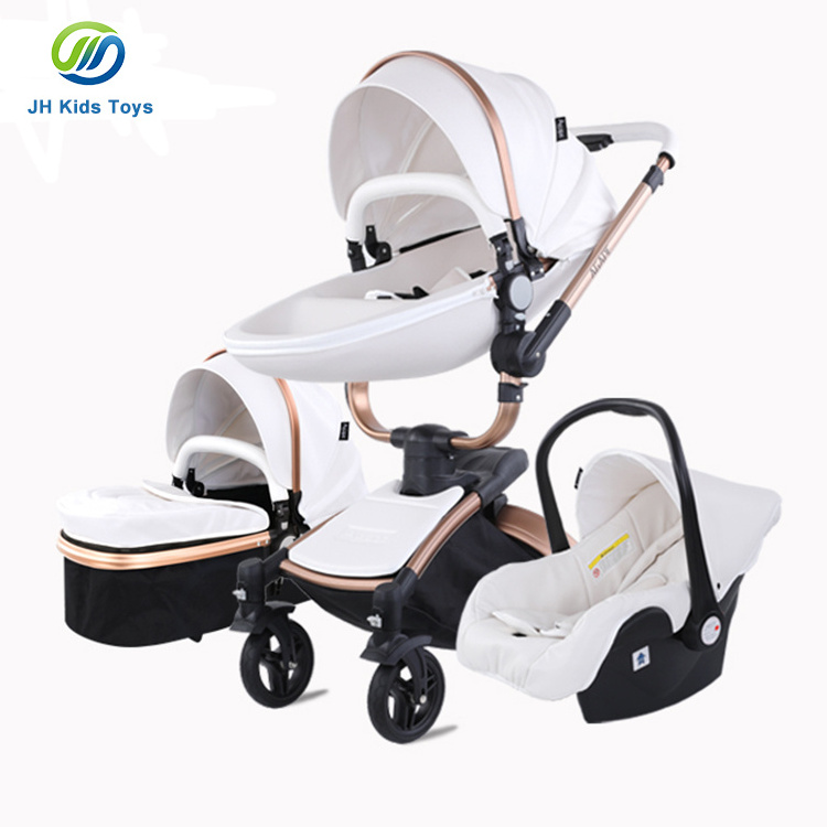 Baby Stroller 3 In 1 Pram with Car Seat Travel System Baby Stroller with Car Seat Newborn Baby Comfort Car Seat 0~36 months