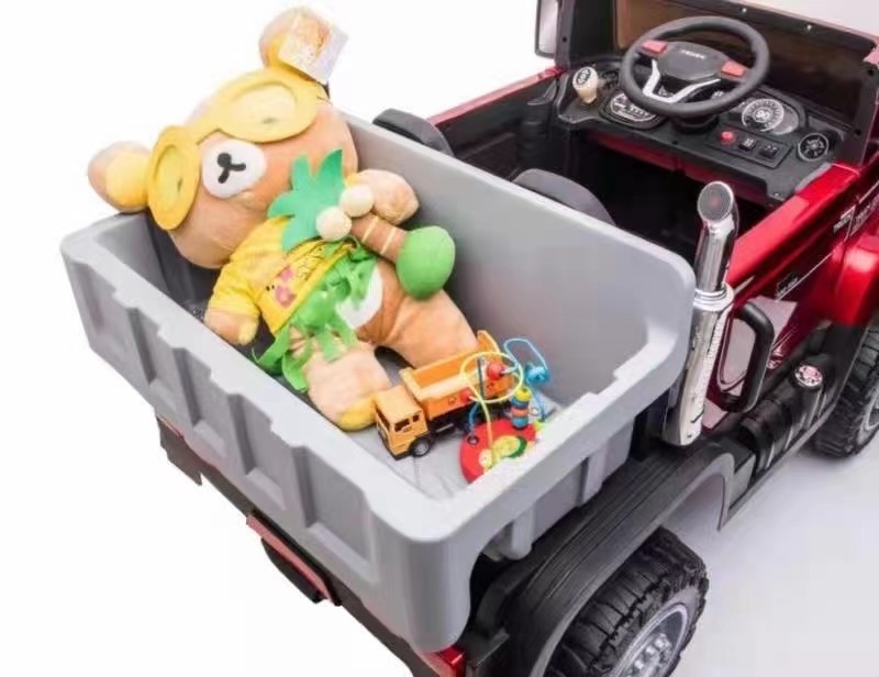 Double seat Truck 12v toys electric rechargeable cars for kids driving cars