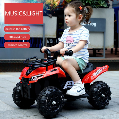 Hot Sale Fashion Off Road Four Wheeler Battery Power Ride On Toys Car Kids Mini Electric Atv