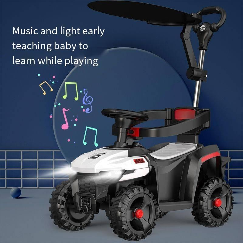 Direct Sale 12v Electric Kids Ride on Car Atv 4-Wheeler Quad Battery Operated Car Toy for Children Self Driving