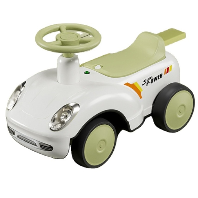 2024 Multi Color Drive Latest Model Mucial Electric 4 Wheel Baby Swing Car Children Push Cars