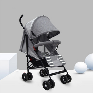 Wholesale Universal Wheel Buggy Pushchair Stroller Umbrella Cart Suspension Summer Baby Stroller For Infant And Toddler