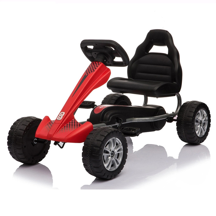 New style 4 wheels go kart kids pedal/ go kart kids pedal car/ electrical mini go kart