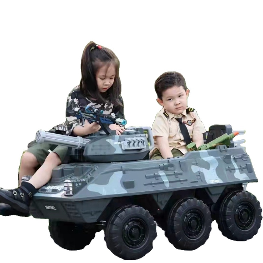 hot sale kids electric toy tank riding toy electric tank 12V ride on car