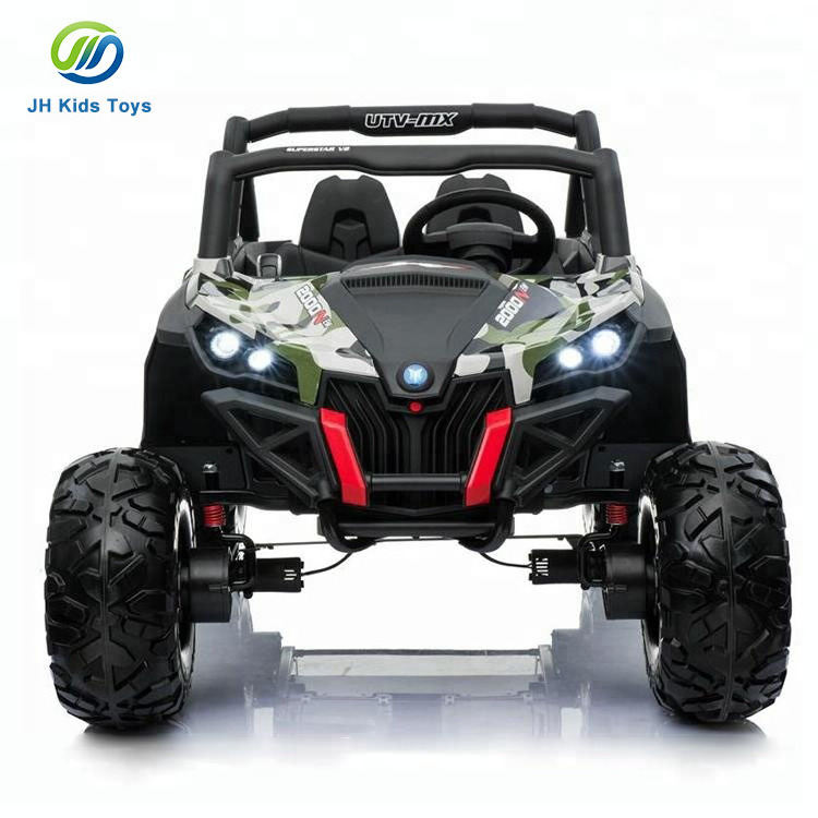 New design 4 motors driver Kids ride on beach buggy electric ride on car with double seat big size car