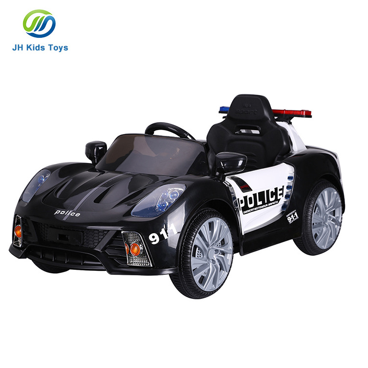 Kids battery operated car police newest ride on car children car