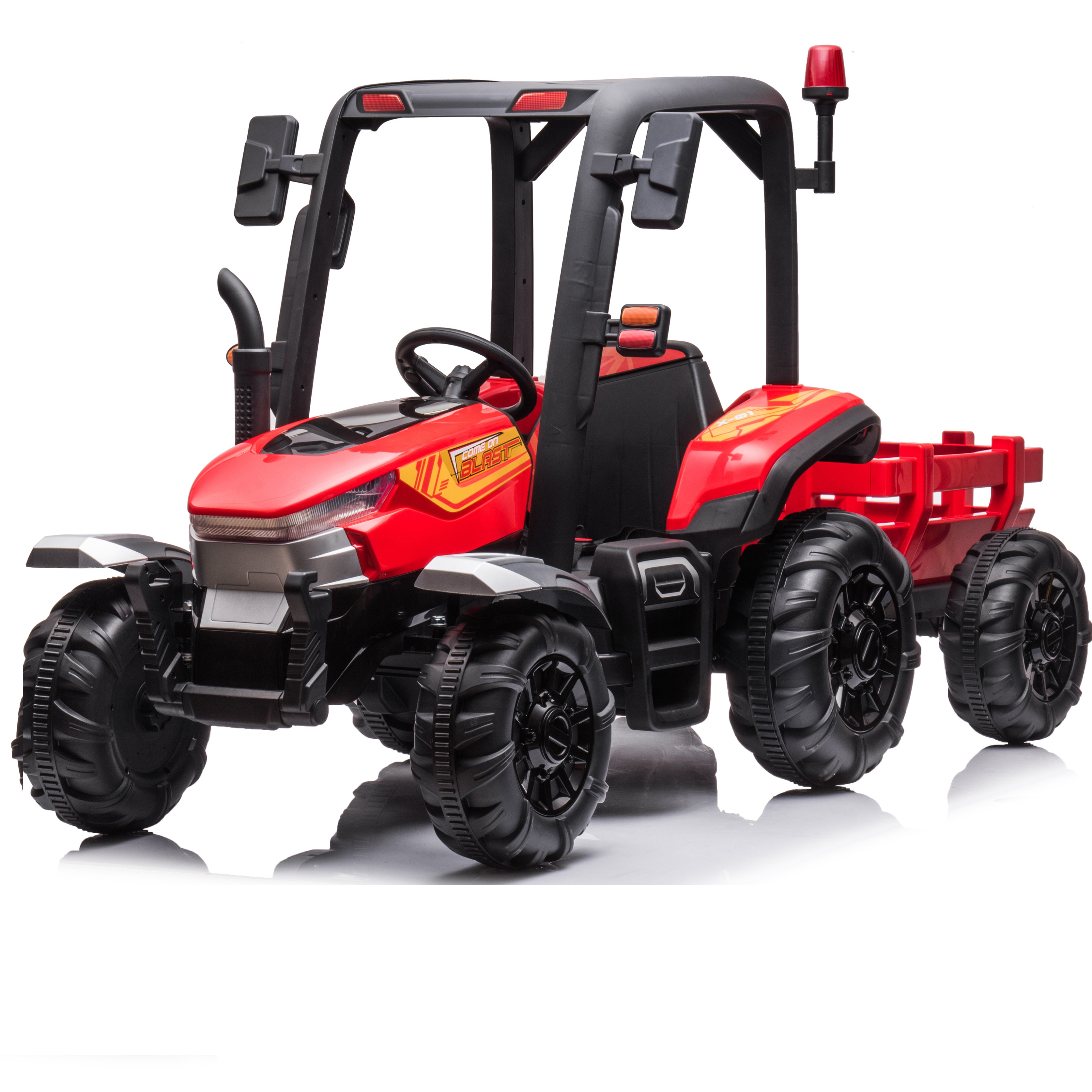 Newest kids electric tractor 6x6 ride on cars for kids 24V toys ride on car for children