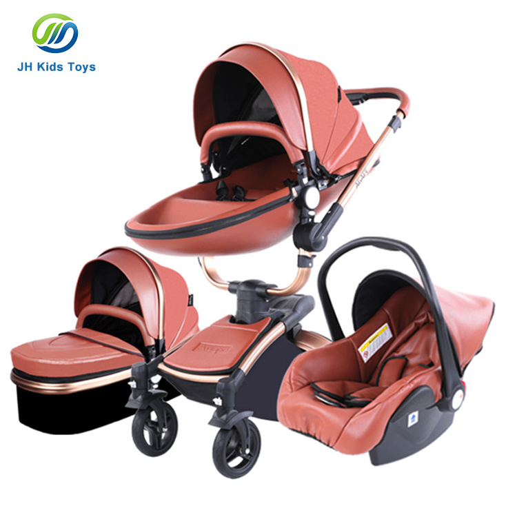 Baby Stroller 3 In 1 Pram with Car Seat Travel System Baby Stroller with Car Seat Newborn Baby Comfort Car Seat 0~36 months