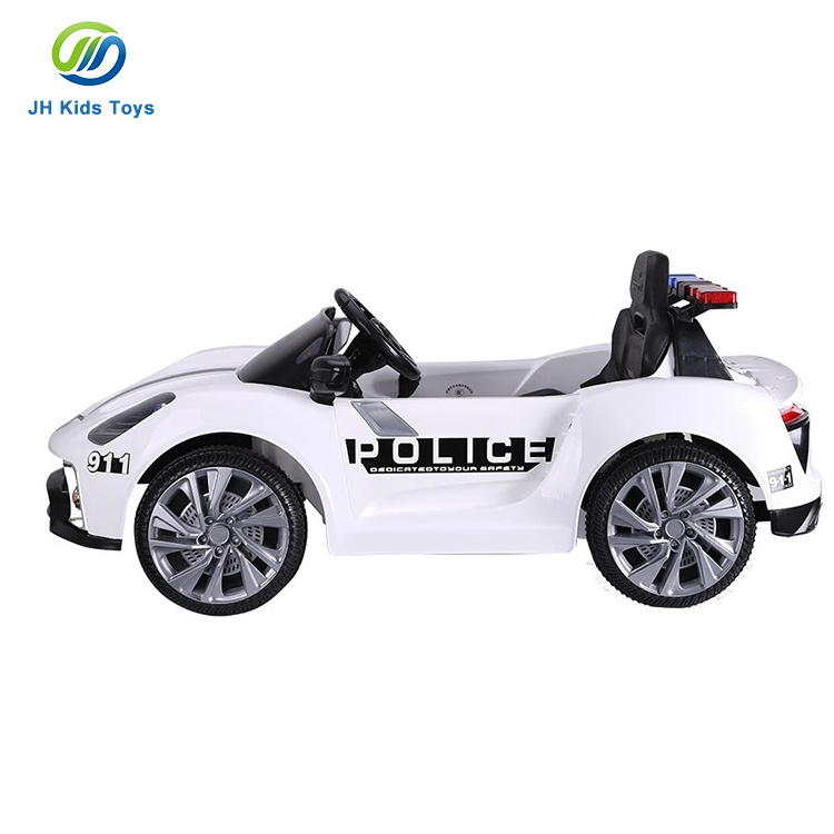 Kids battery operated car police newest ride on car children car