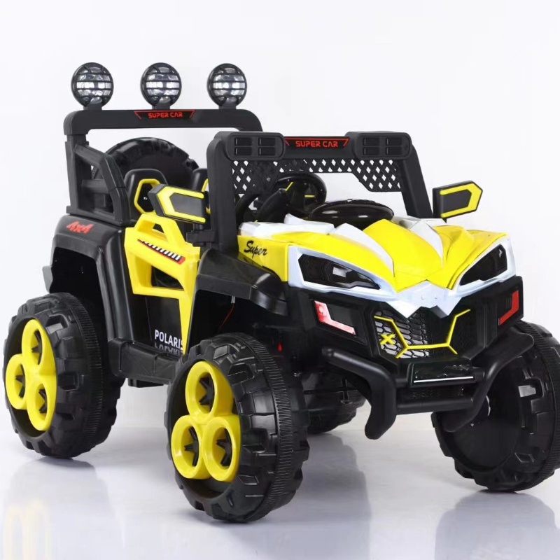 Wholesale New Children Ride On Car Electric Car With Remote Control 12V Battery Operate Four wheel Off-road UTV Toy Cars