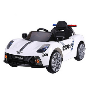 Kids battery operated car police newest ride on car children car