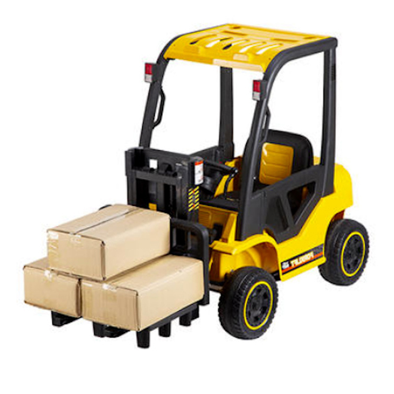 Riding Electric Car Toy Forklift Hot Selling Baby Babyery Operated Electric Kids Car Child Battery Plastic OEM Unisex ASTM 24kgs