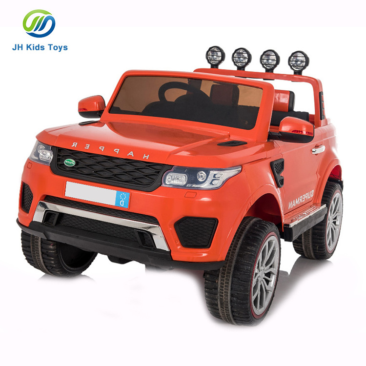 Newest kids battery operated cars electric red toy cars for kids to drive/ ride on toy car with remote control