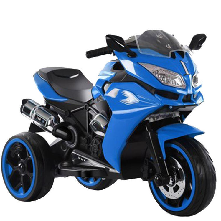 Red White Blue Color Music Light Battery Powered Boys Kids Ride On Car Child Electric Motorcycle Toy Car For 3-9 Years Kids