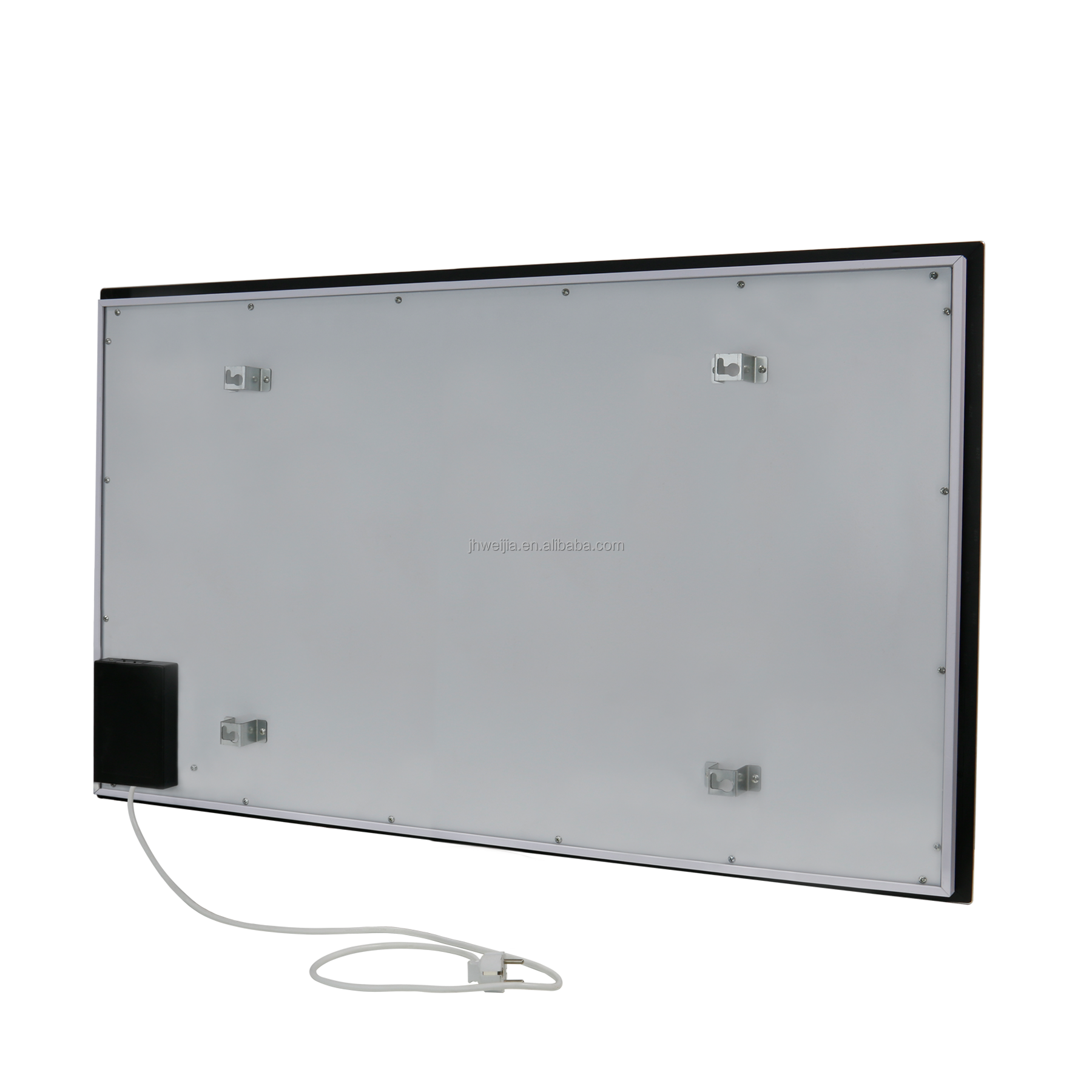 Electronic control with LCD interface glass 15 thickness  600W 220-240 V 50-60Hz. infrared Mirror Carbon Panel heaters