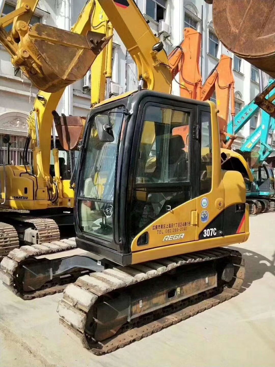 7 Ton Mini Machine Second Hand CAT Caterpillar 307 307E Excavator In Low Price Used Caterpillar CAT 307D Excavator