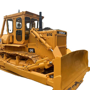 Used CAT bulldozer D7G with big winch for sale Second hand caterpillar dozer d7 in good condition