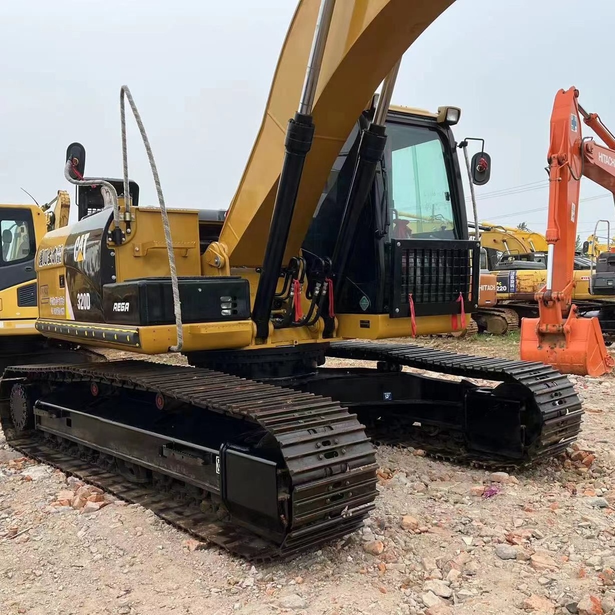 used excavator komatsu sany hitachi caterpillar excavator CAT 320 PC 200 PC130 PC55 hydraulic micro digger hammer mini excavator