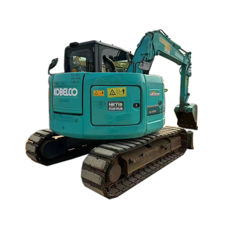 7 tons of high-quality idle KOBELCO SK75SR second-hand excavator at low price for sale