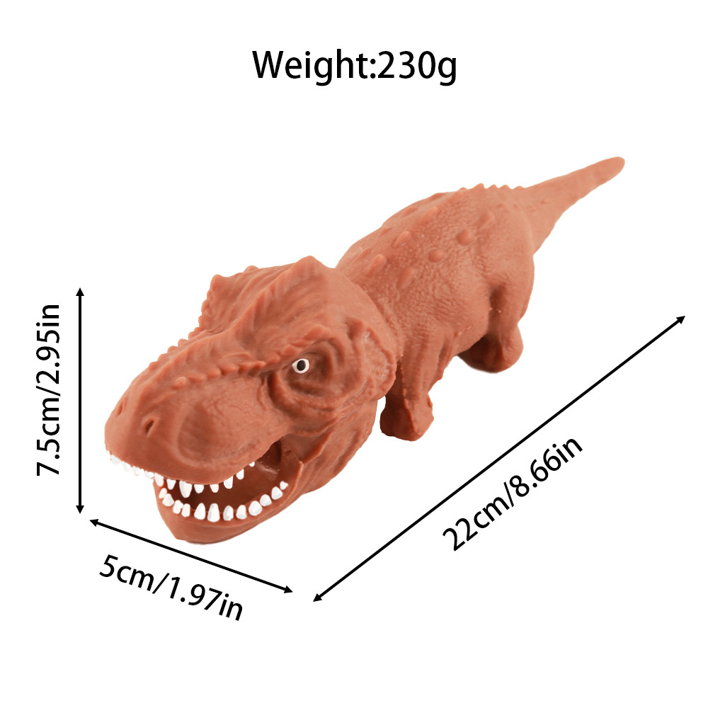 Wholesale Squeeze Toys Elastic Stress Relief Sand Filler Dinosaur Anti Fidget Animal for Kids