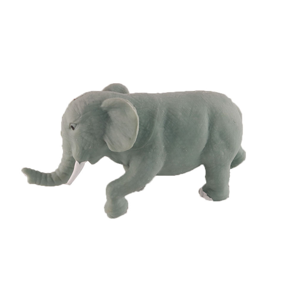 Wholesale Squeeze Wildworld Animal Stretch Toys Soft Figure Elephant Filled with Sand  for Kids