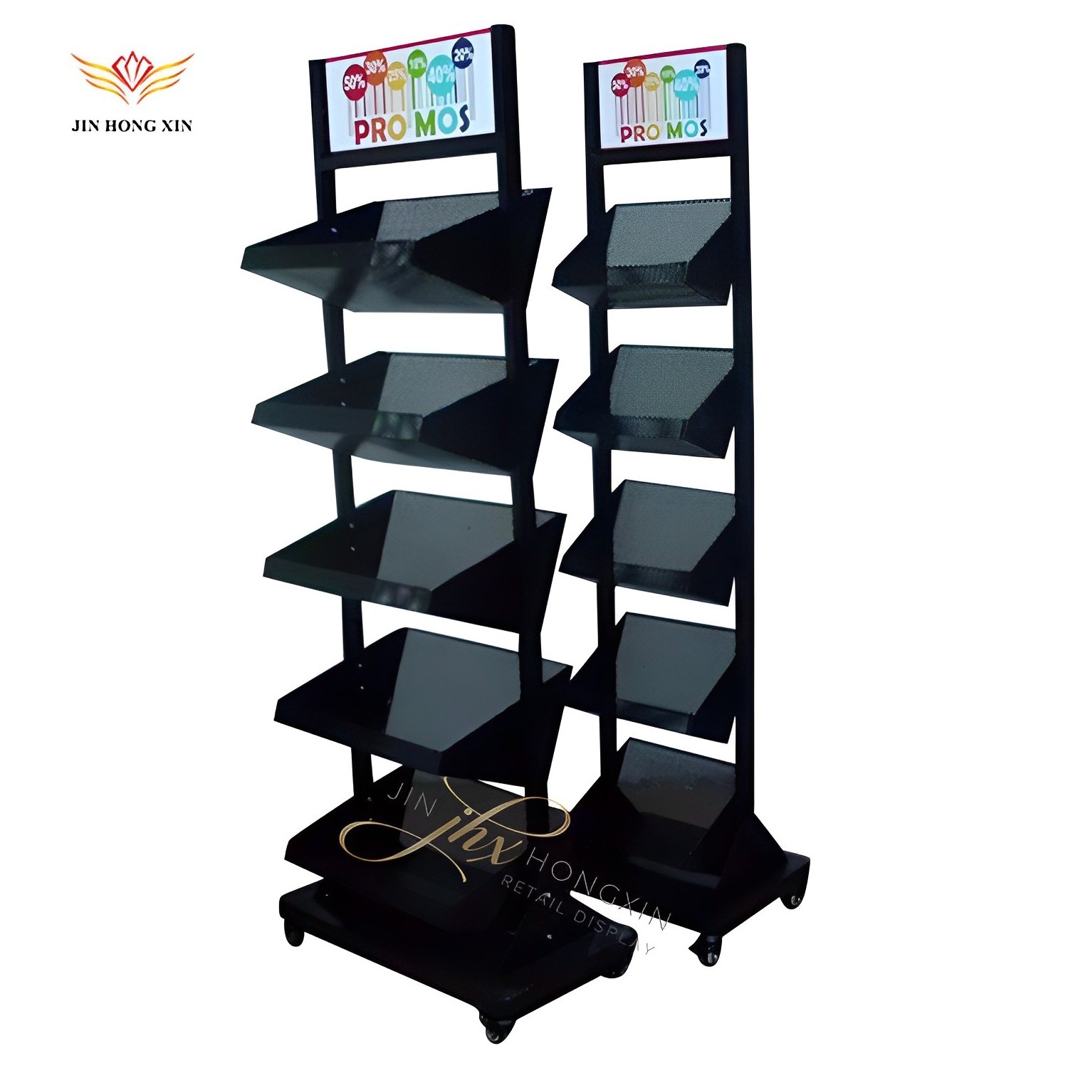 metal umbrella display stand top quality  retail store long umbrella and folding umbrella display rack for sales promotion