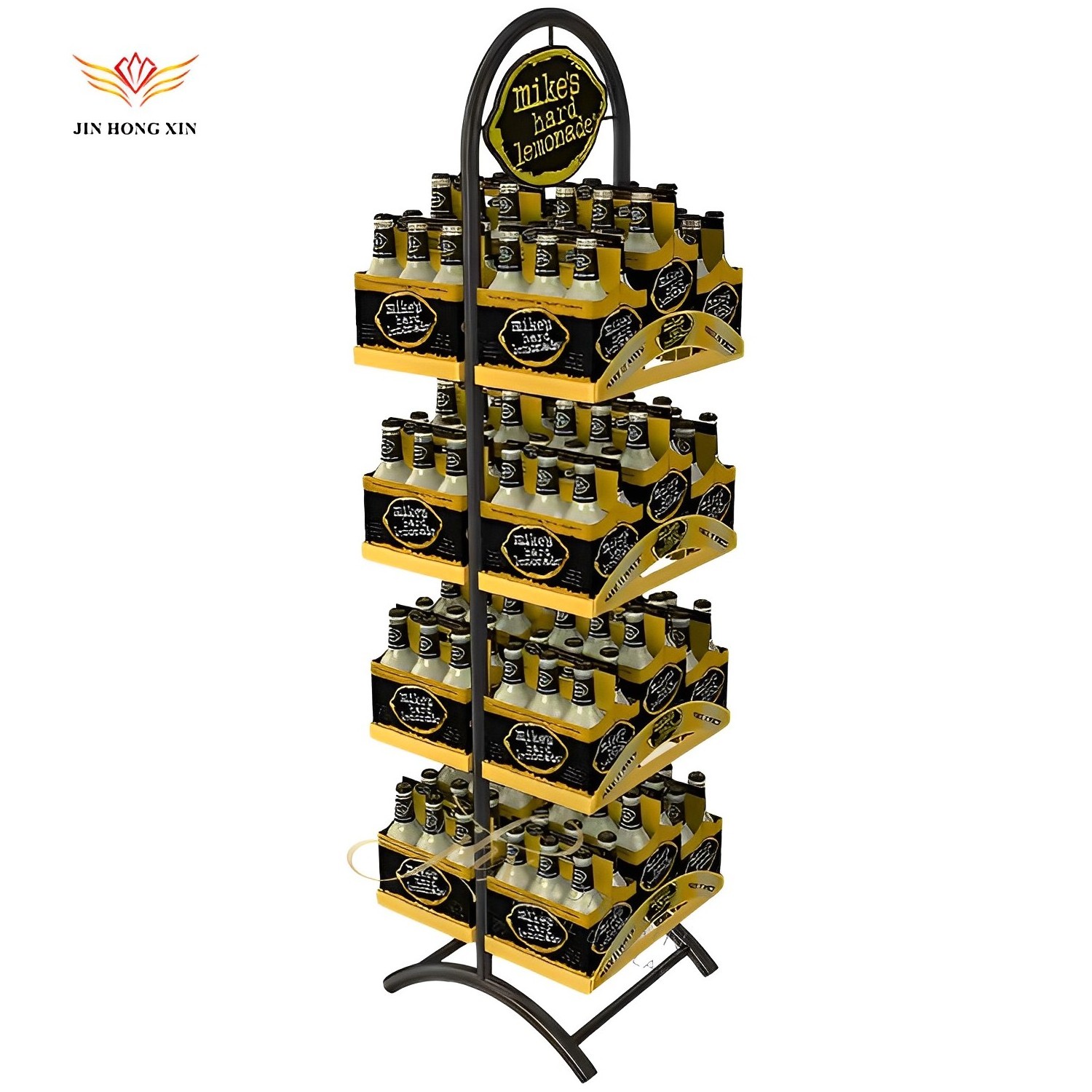 wholesale movable metal racks steel free standing floor glass under cabinet bar cart with wine rack