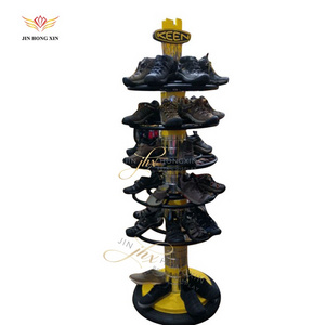 shoes store furniture top quality buy useful shoes display metal retail display racks rotating shoe shelf display store