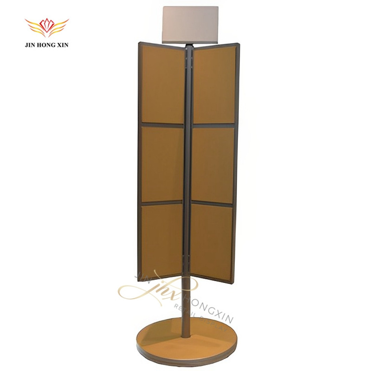 Save-Spacing Slab Book Marble Large Page-Turn Sintered Stone Circular Stand Rotate Tile Display Rack With Wheel