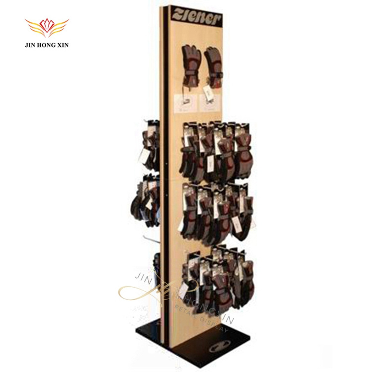 stand wire grid panel floor gloves spinner silk stockings rotating socks display rack hooks