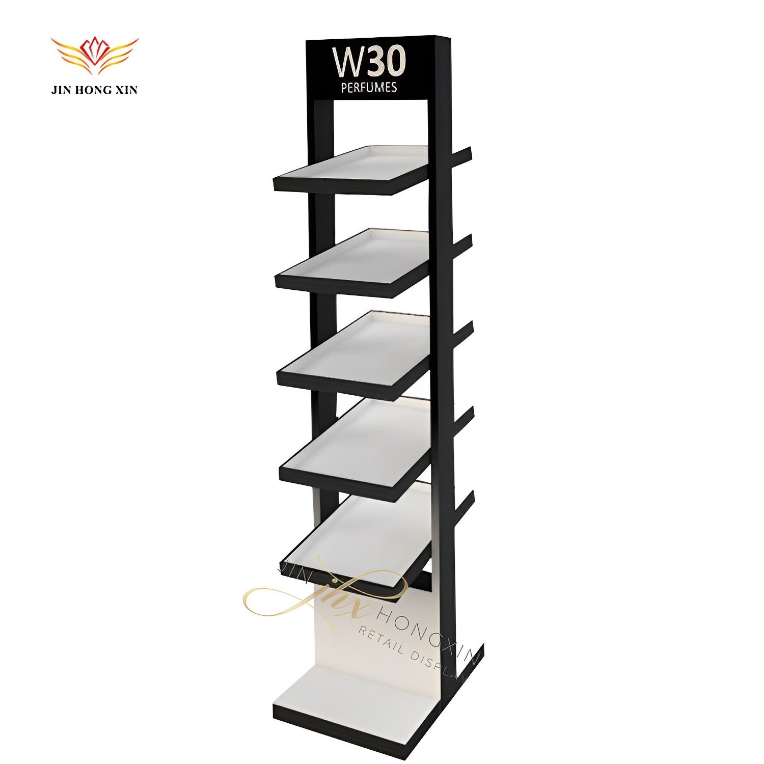 hot sale superior material wood laminate flooring metal carpet rack parquet porcelain tile display