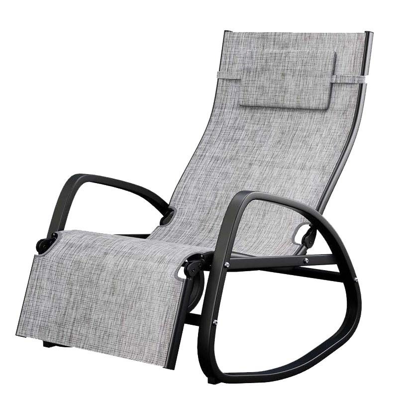 OEM ODM Wholesale Metal legs Relaxing Chairs Outdoor Sliding Frame bell child Rocking Chair