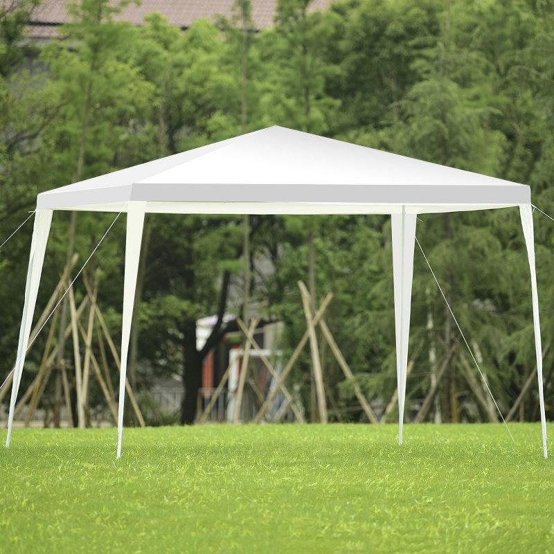 Cheap wholesale portable gazebo outdoor garden metal tent pop up canopy for patio backyard bbq grill wedding with customize LOGO