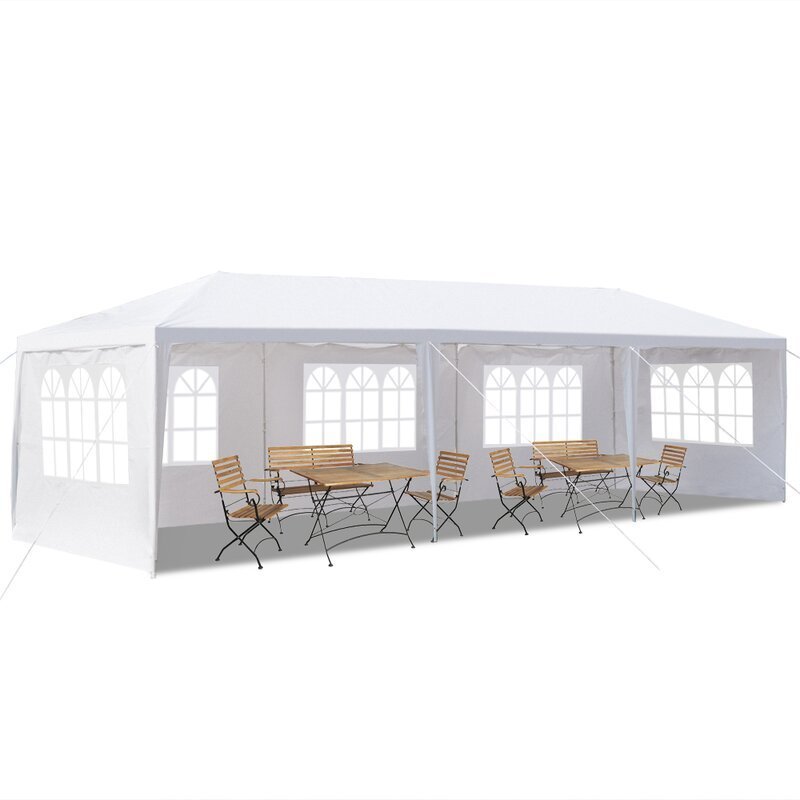 Custom large gazebo modern frame dome pergola canopy luxury outdoor garden enclosed sidewalls car tent for poland beach pool