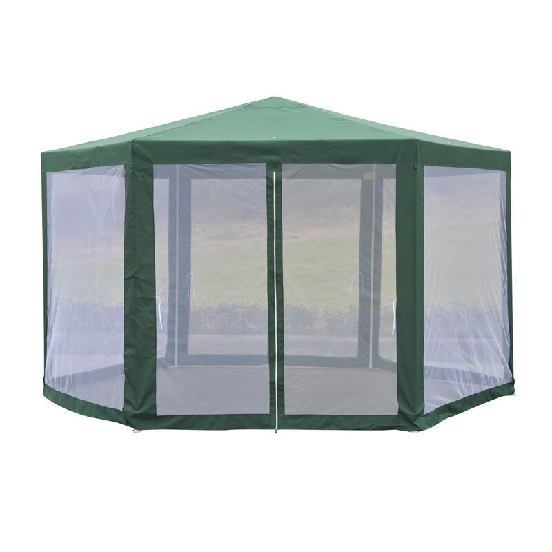 Luxury hexagon gazebo outdoor garden modernos aluminium waterproof tent pergolas patio backyard yardistry for camping bbq grill