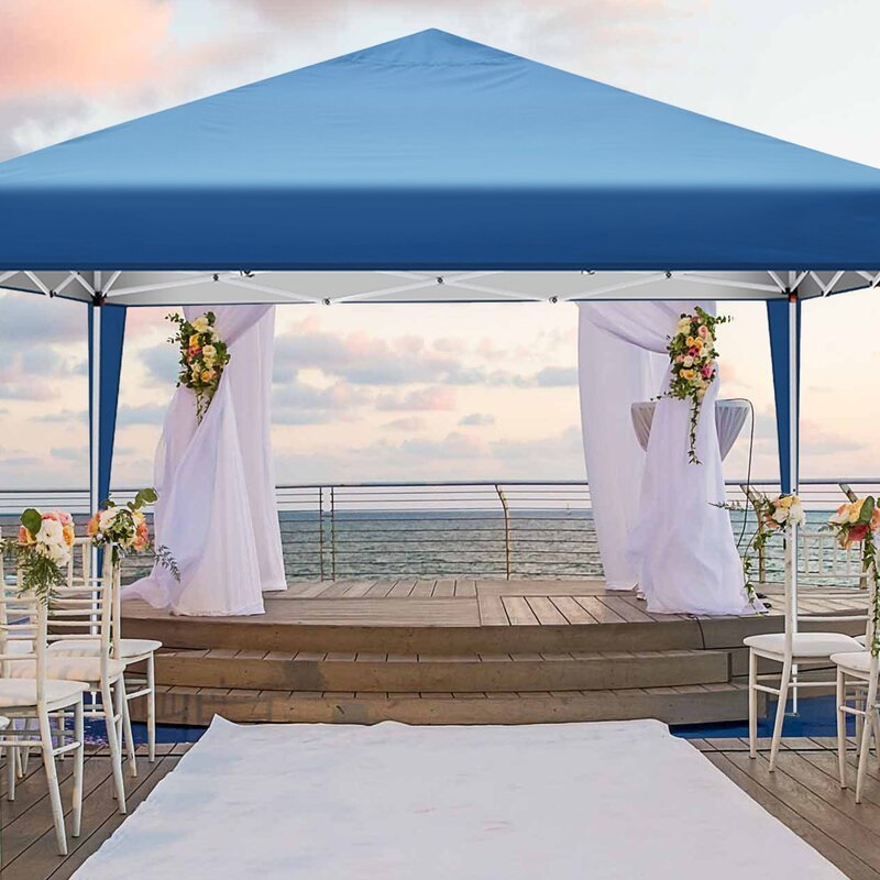 Personalizado modernos outdoor gazebo umbrella for balcon yardistry backyard picnics deck beach pool sun roof and cafe shade