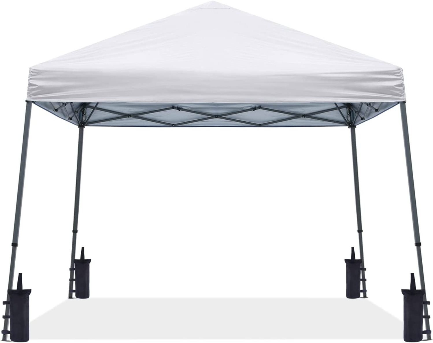 Wholesale Cheap Outdoor Folding Pop Up Gazebo White Black Blue Red With 4 Sandbags Wind Resistant Sun Protection Canopy