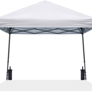 Wholesale Cheap Outdoor Folding Pop Up Gazebo White Black Blue Red With 4 Sandbags Wind Resistant Sun Protection Canopy